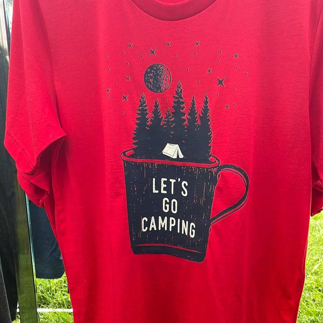 Lets Go Camping Tee